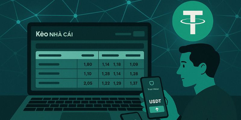 Cá cược bóng đá bằng USDT