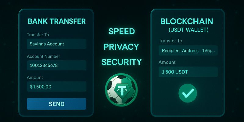 Ưu điểm nổi bật khi cá cược bóng đá bằng USDT