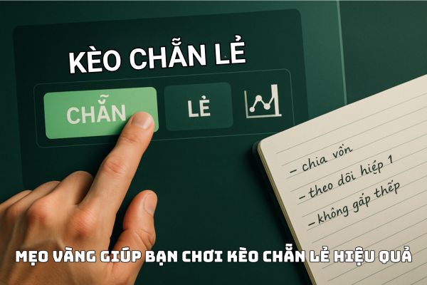 Mẹo chơi kèo chẵn lẻ hiệu quả