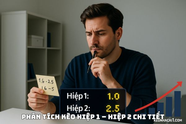 Giới thiệu về kèo tổng số bàn thắng hiệp 1 - hiệp 2
