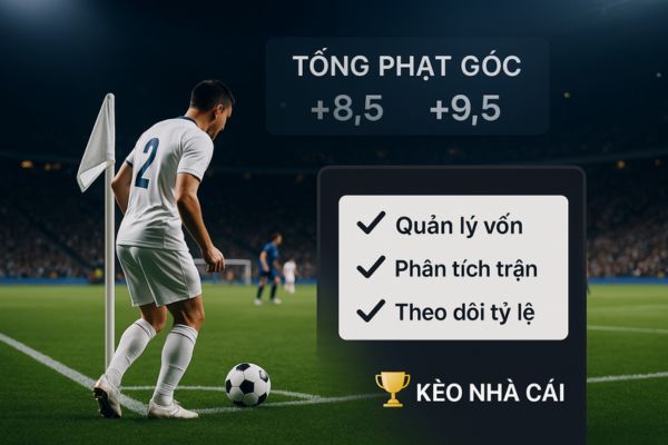Kèo tổng số phạt góc tại Kèo Nhà Cái