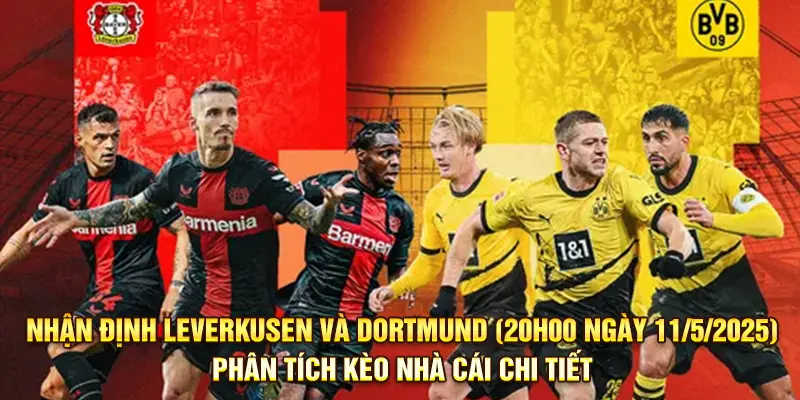 Nhận Định Leverkusen và Dortmund (20h00 ngày 11/5/2025) - Phân Tích Kèo Nhà Cái Chi Tiết