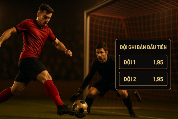 Kèo đội ghi bàn đầu tiên tại Kèo Nhà Cái