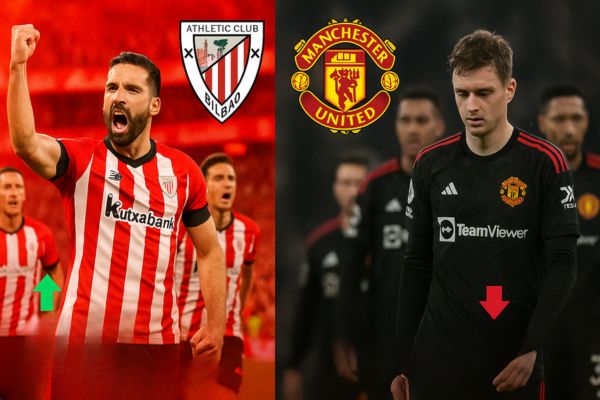 Nhận định bóng đá Phong độ gần đây của Bilbao vs Manchester United